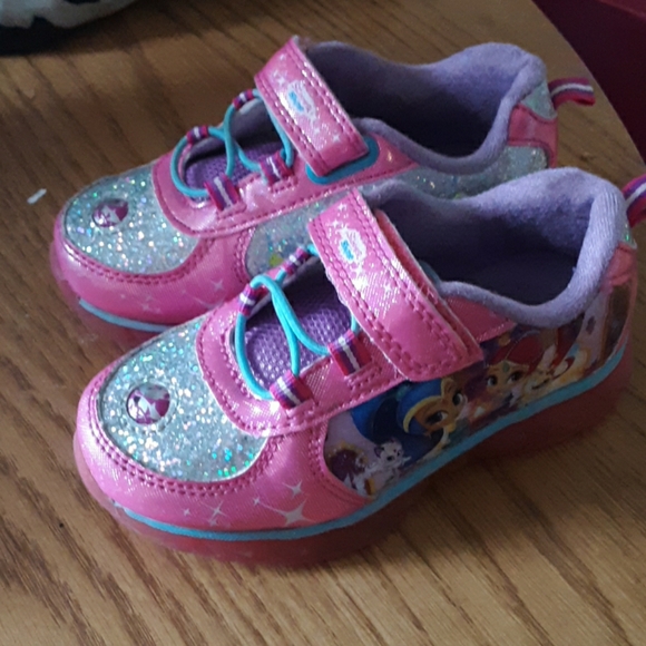 Shimmer and Shine Light Up Sneakers - Picture 1 of 3